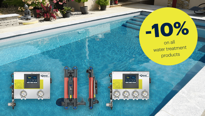 -10 % additional discount on the water treatment assortment!