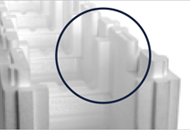 detail view - connecting bars