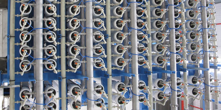 A snapshot of an industrial facility with perfectly coordinated components