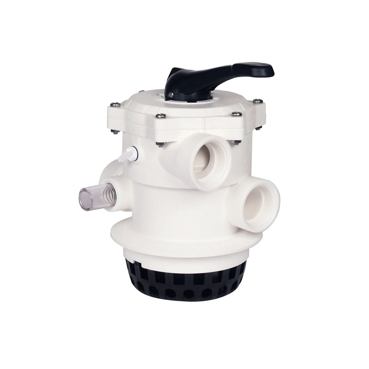 Back wash valve V6 ND TM12 B-Flange, 6" BUTTRESS 1½" ABS white thread ends R 1½" BSP / d50 MOP 3,5 bar NBR tpe single packed Praher-label Back wash valve V6 ND TM12 B-Flange, 6" BUTTRESS 1½" ABS white thread ends R 1½" BSP / d50 MOP 3,5 bar NBR tpe single packed Praher-label