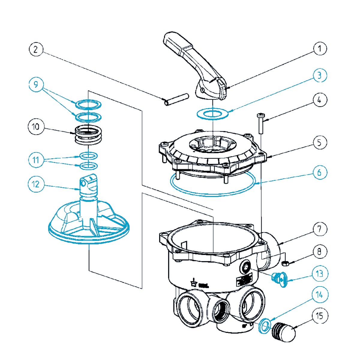 Sealing set Sealing set