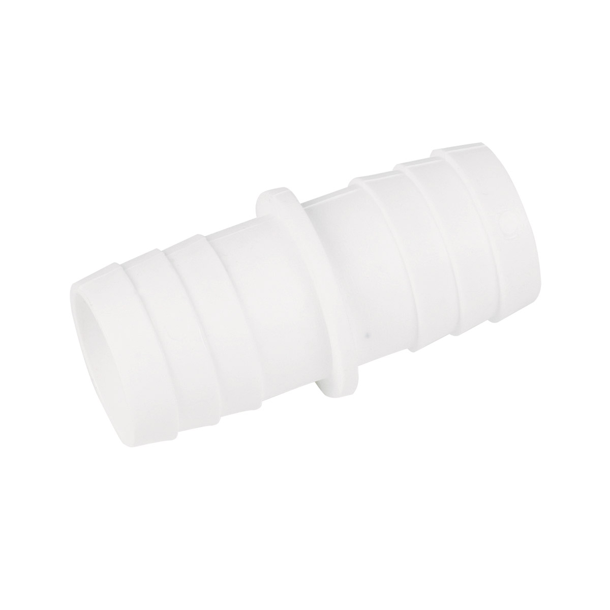 Hose Nozzle double d=32mm PP white loose packing Hose Nozzle double d=32mm PP white loose packing
