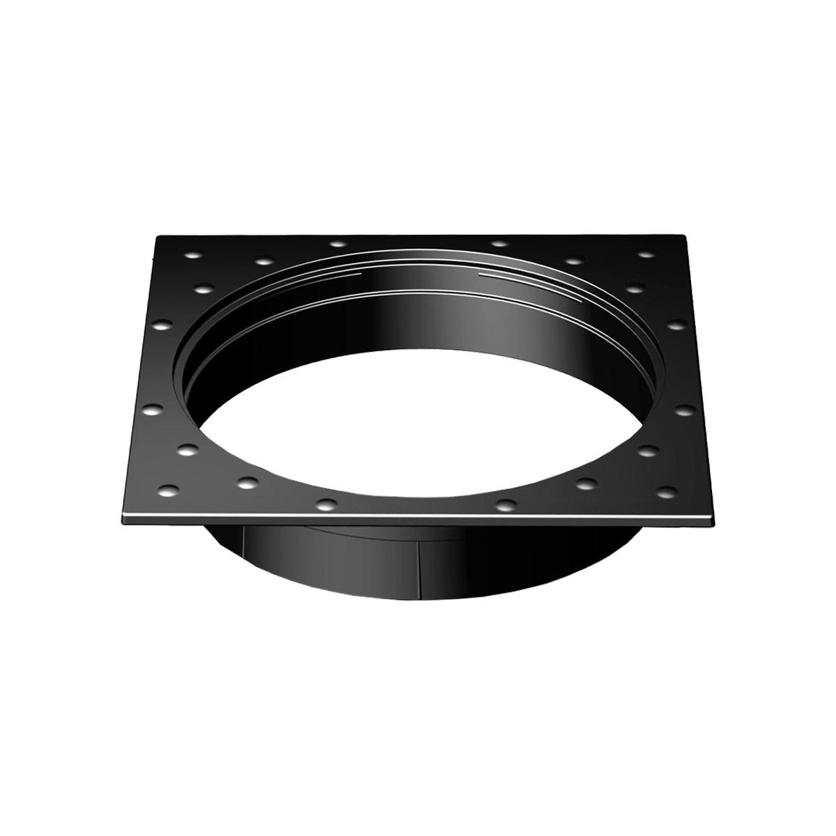 Collar for Ocean® skimmer ABS black Collar for Ocean® skimmer ABS black