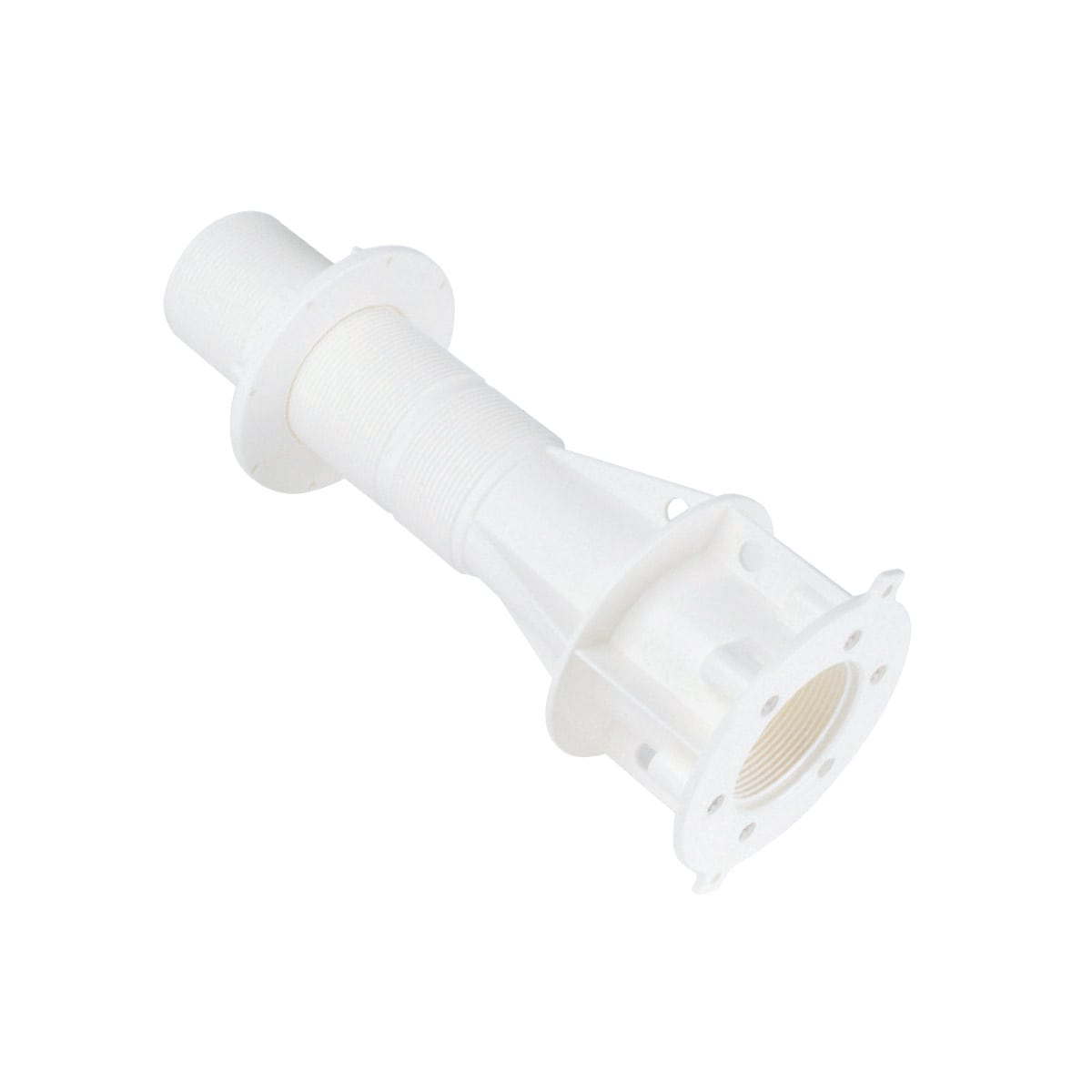 Wall conduit Ocean® for self-drilling screw sets, with clamp nut, set for liner, build-up and concrete/ceramic pools Wall conduit Ocean® for self-drilling screw sets, with clamp nut, set for liner, build-up and concrete/ceramic pools