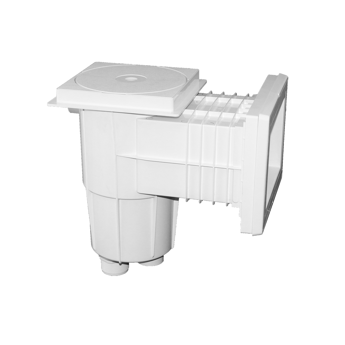 Smart skimmer for polyester pools, ABS, white Smart skimmer for polyester pools, ABS, white