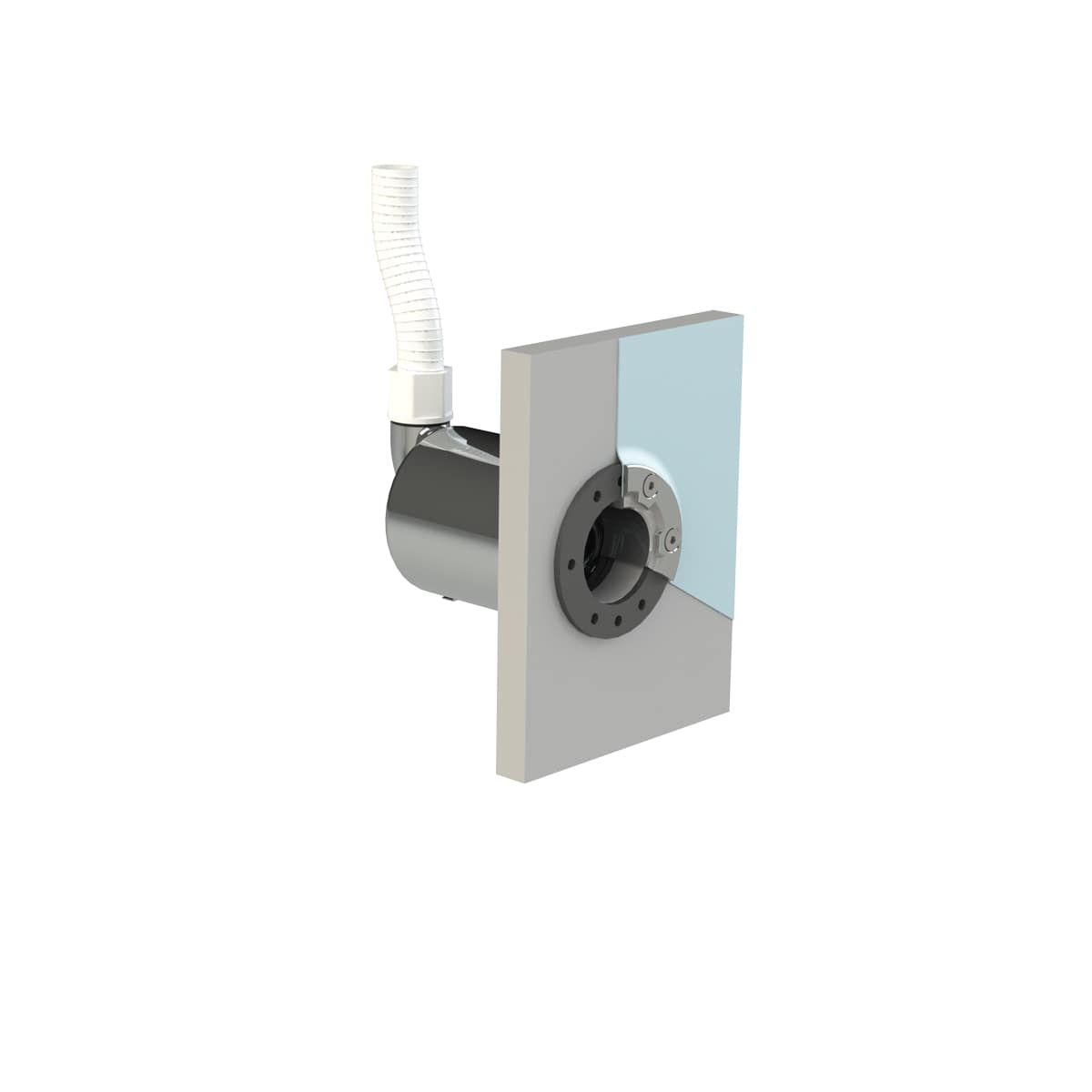 VISION Mauerdurchführung Edelstahl für V4A-Becken passend für VISION LED Unterwasserscheinwerfer VISION Mauerdurchführung Edelstahl für V4A-Becken passend für VISION LED Unterwasserscheinwerfer