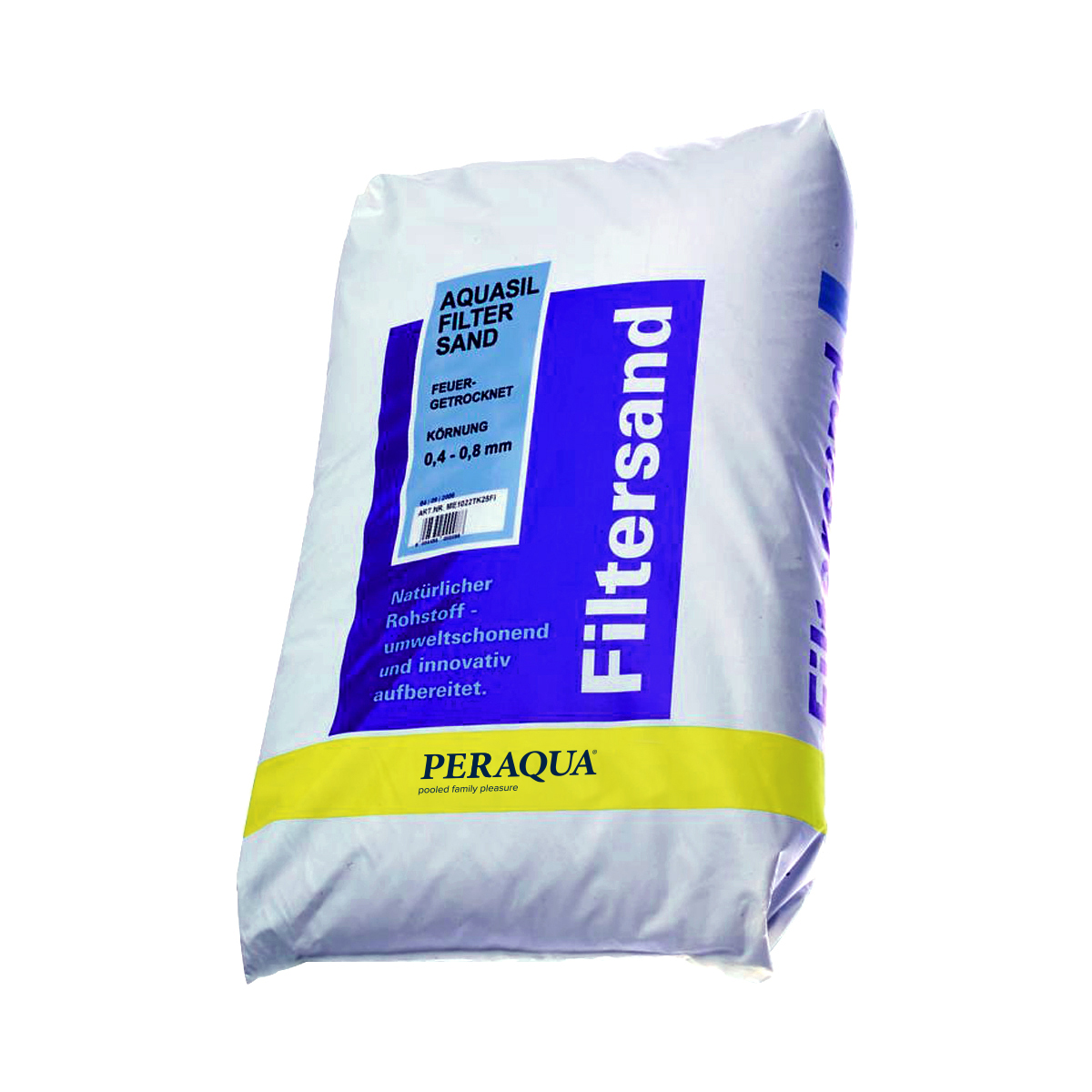Filter sand 1,0 - 2,0 mm DIN 19623 25 kg Filter sand 1,0 - 2,0 mm DIN 19623 25 kg