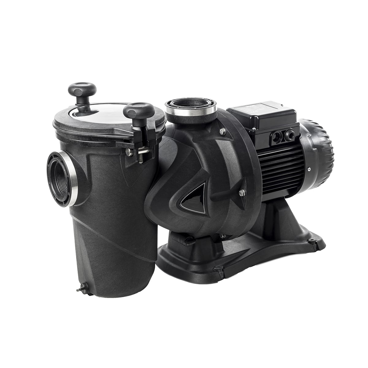 Smart Poolpumpe Europro 75T, 0,5 kW, 14 m³/h, 230-400 V, selbstansaugend, großer Vorfilter, geräuscharm, Salzelektrolyse geeignet, IP55 Smart Poolpumpe Europro 75T, 0,5 kW, 14 m³/h, 230-400 V, selbstansaugend, großer Vorfilter, geräuscharm, Salzelektrolyse geeignet, IP55