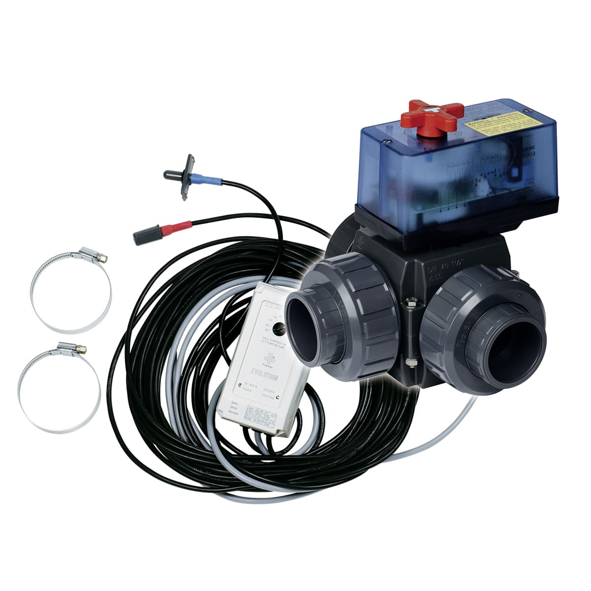 Solar Control SC01 with 3-Way Ball Valve 