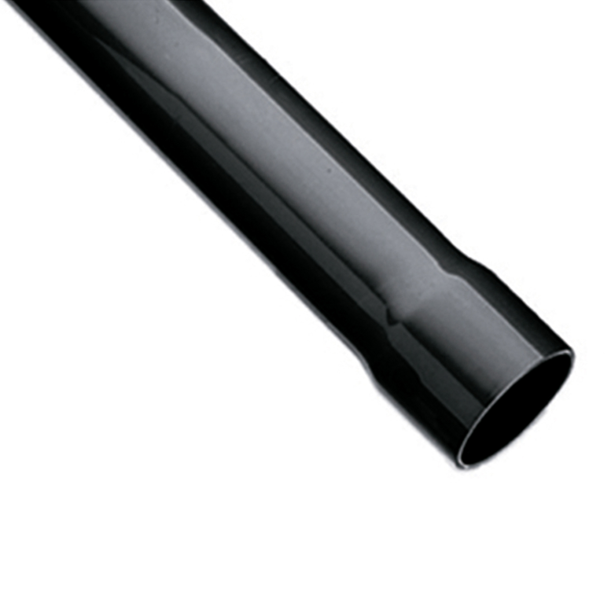 IBG® PVC-u Pipe special types, black with socket, 5m, PN10 