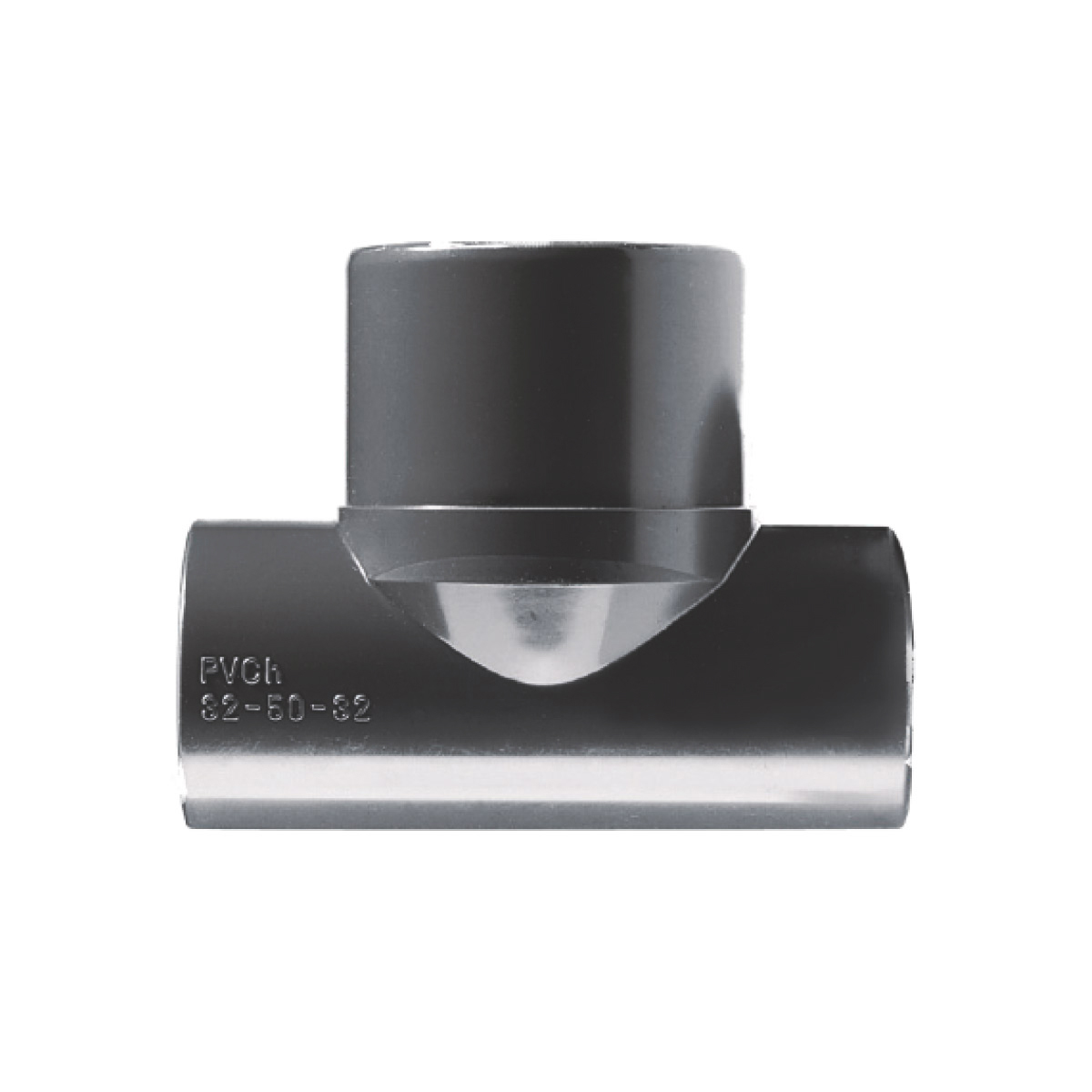 IBG® Tee 90° solvent socket (for whirlpools), grey d32-50-32 IBG® Tee 90° solvent socket (for whirlpools), grey d32-50-32