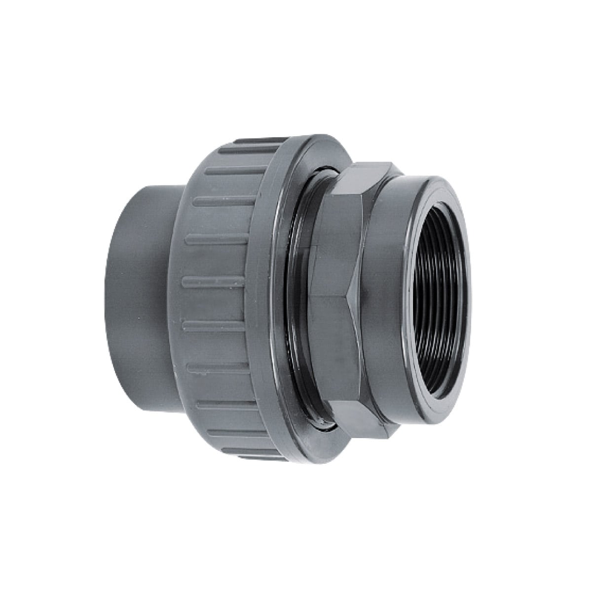 IBG® adapter union solvent socket / female thread, type 1 