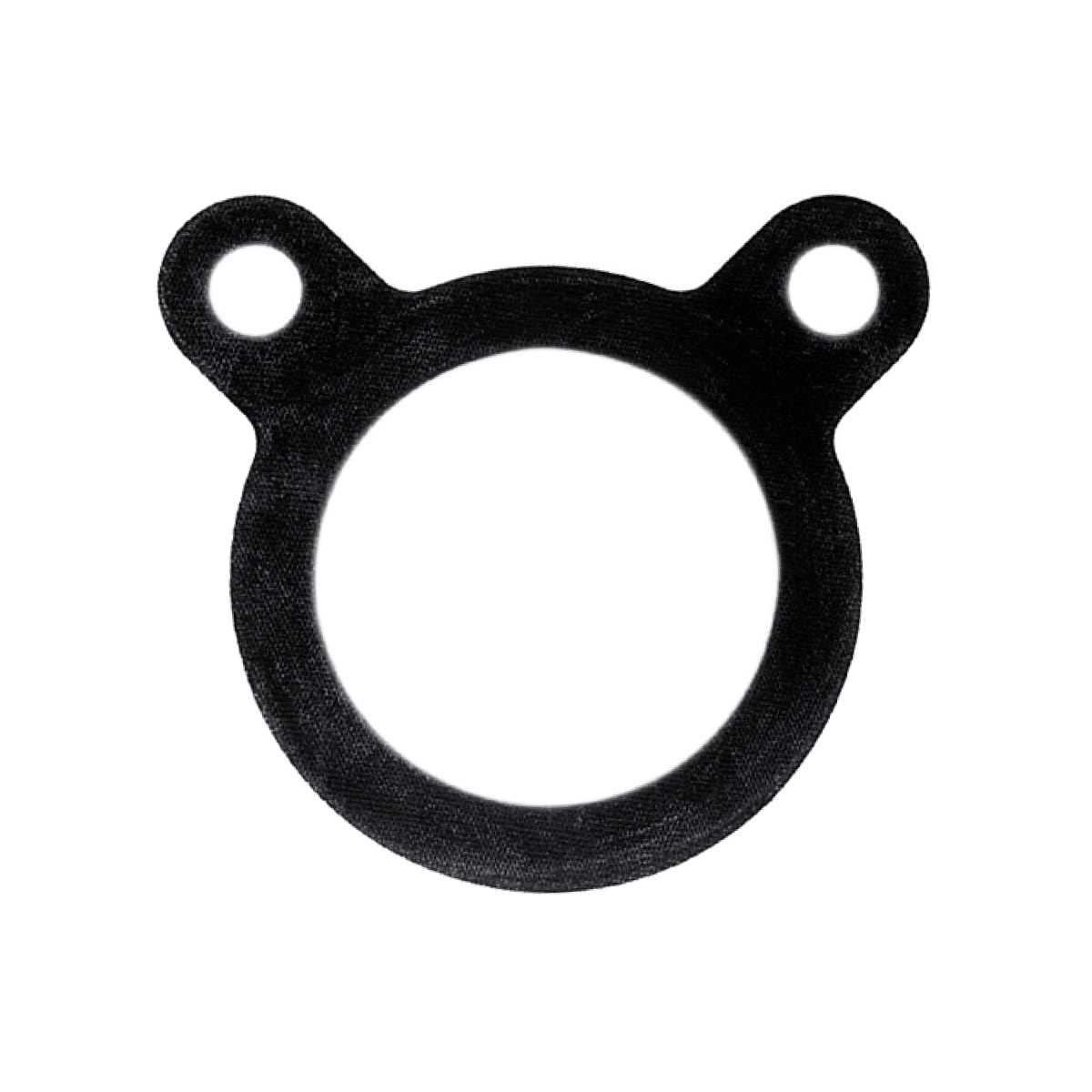 IBG® flat gasket for flange adapter, with 2 screw holes (EPDM) 