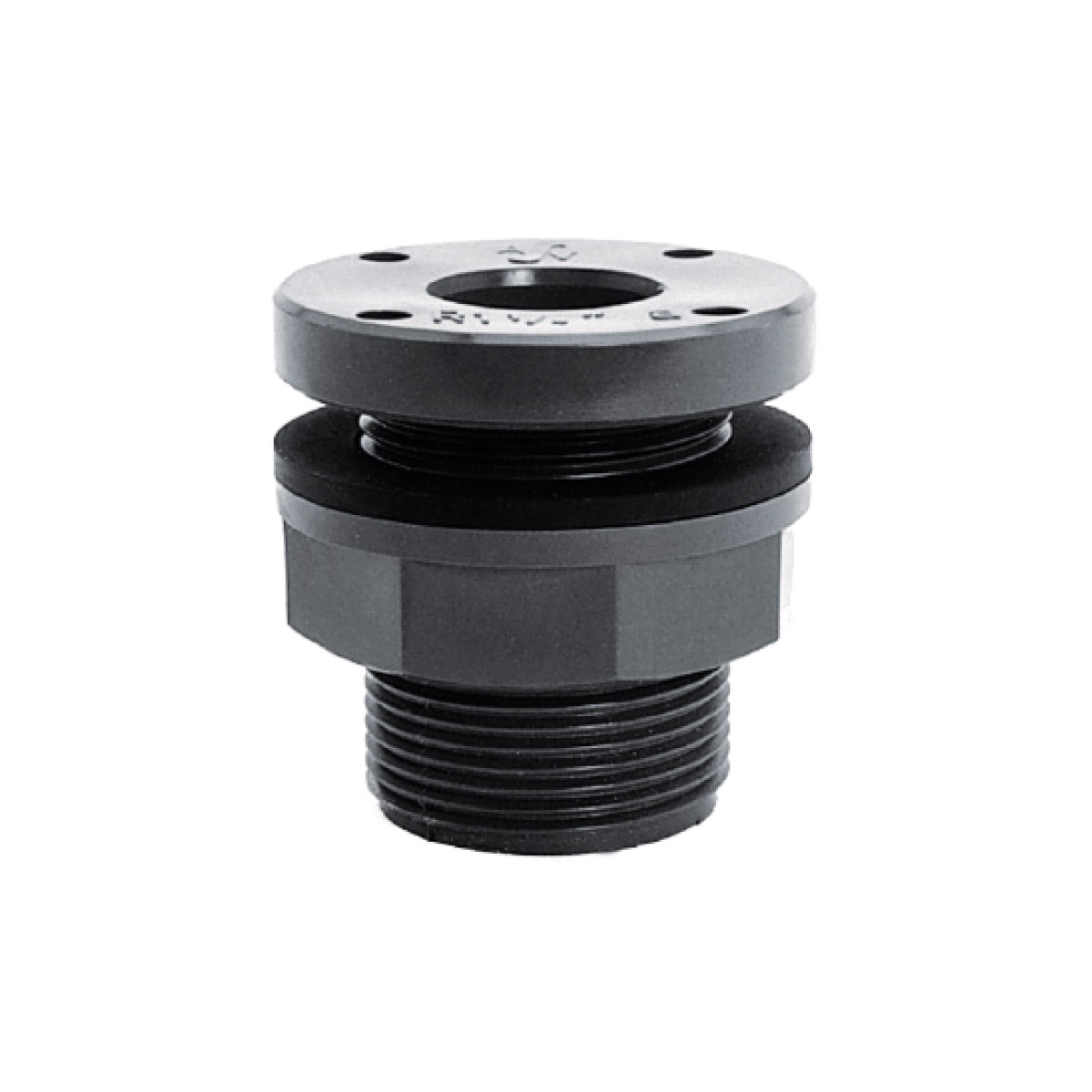 IBG® tank adapter, male-/female thread, ring - Viton, grey d16 IBG® tank adapter, male-/female thread, ring - Viton, grey d16