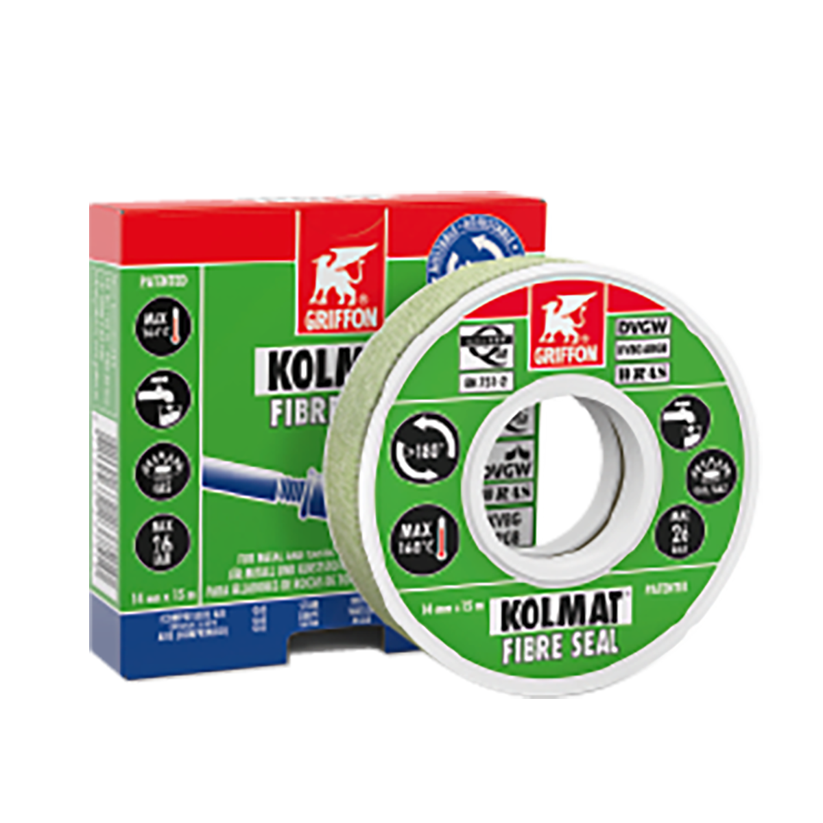 Sealing tape FIBRE SEAL 14 mm x 15 Sealing tape FIBRE SEAL 14 mm x 15