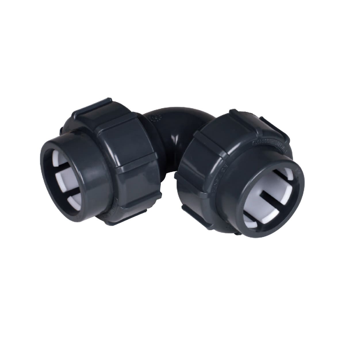 IBG® FlexFit® elbow 90° , clamp – clamp d50 × 50 IBG® FlexFit® elbow 90° , clamp – clamp d50 × 50