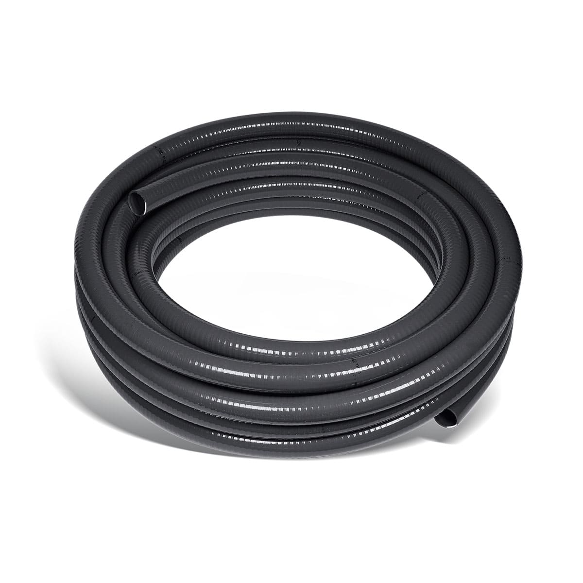 FlexFit flexibler PVC Druckschlauch, grau, 25 m Rolle 