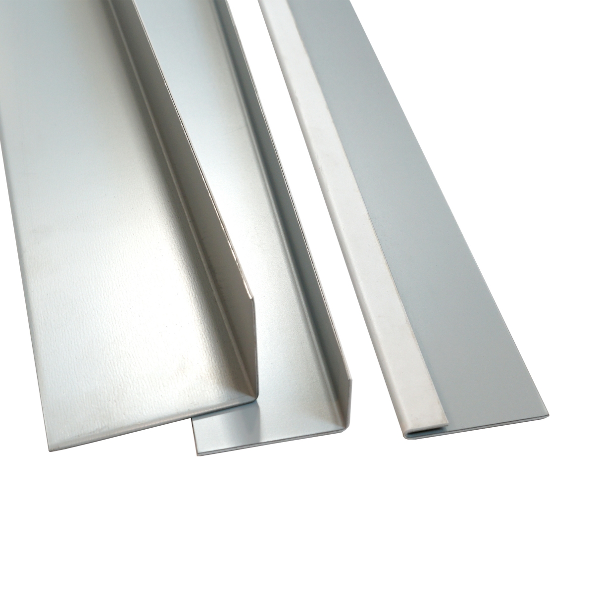 Sheet steel angle 90°, 50x50x2000 mm, outside coating grey Sheet steel angle 90°, 50x50x2000 mm, outside coating grey
