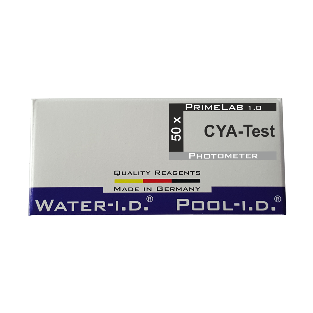 CYA-Test Cyanur ic Acid Tablets for Smart Pool Lab 1.0 Photometer, unit = 50 pcs. CYA-Test Cyanur ic Acid Tablets for Smart Pool Lab 1.0 Photometer, unit = 50 pcs.