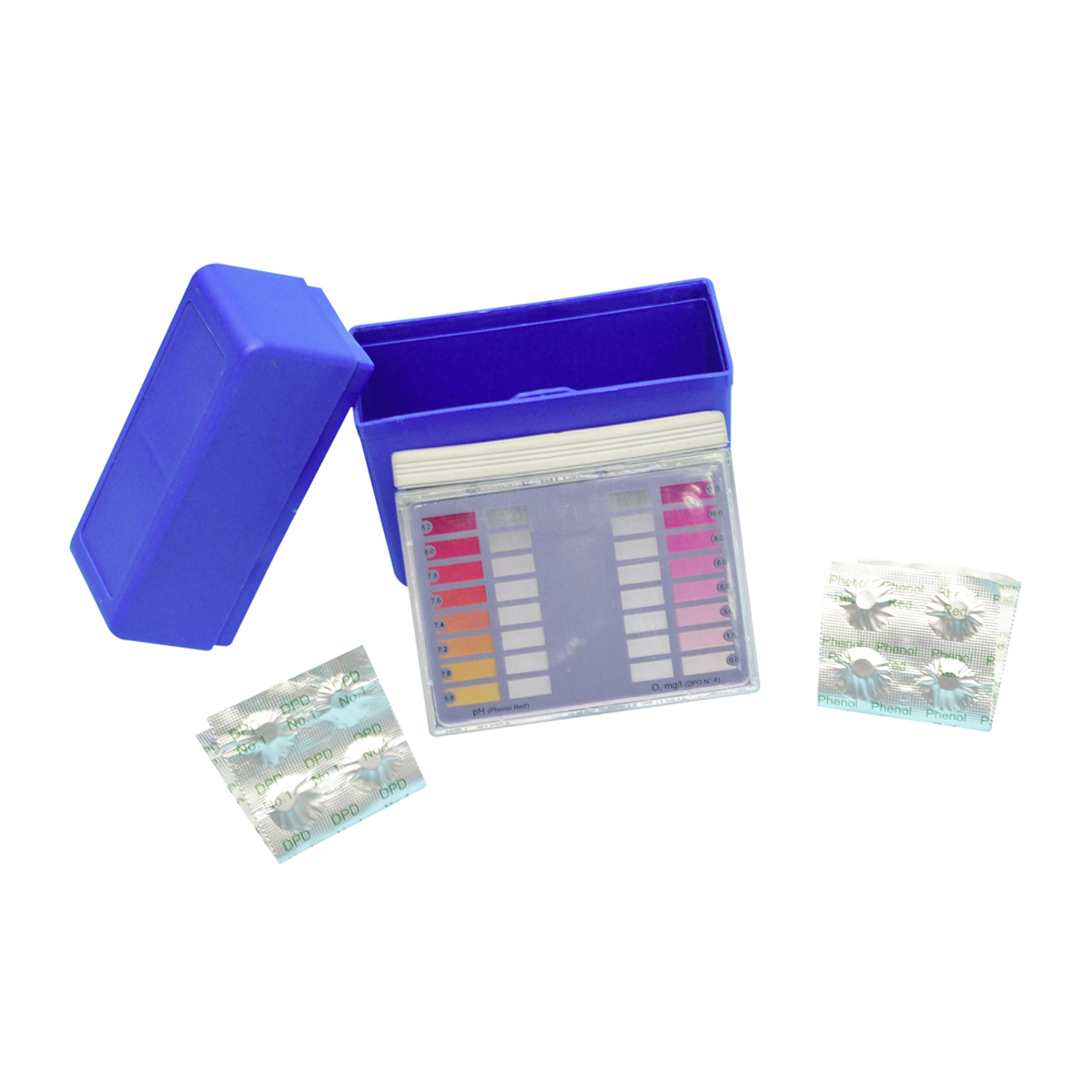 Smart test kit PH/CL DPD single packed, tablet Smart test kit PH/CL DPD single packed, tablet