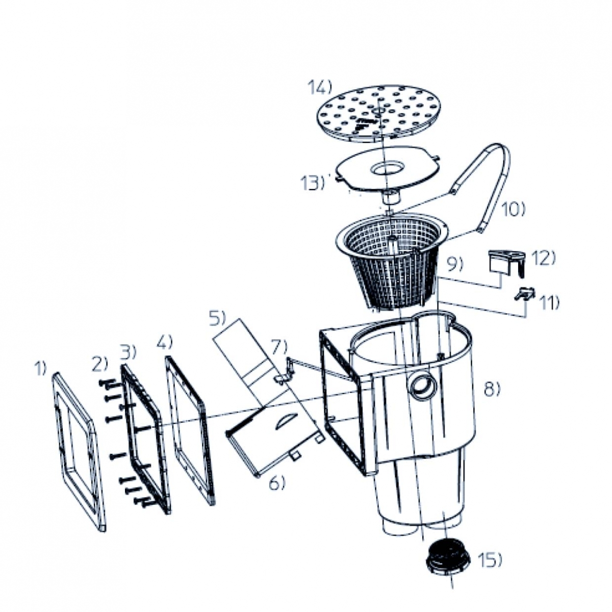 Ocean Flanschdichtung für Ocean Edelstahlskimmer V4A High700 PRO Ocean Flanschdichtung für Ocean Edelstahlskimmer V4A High700 PRO