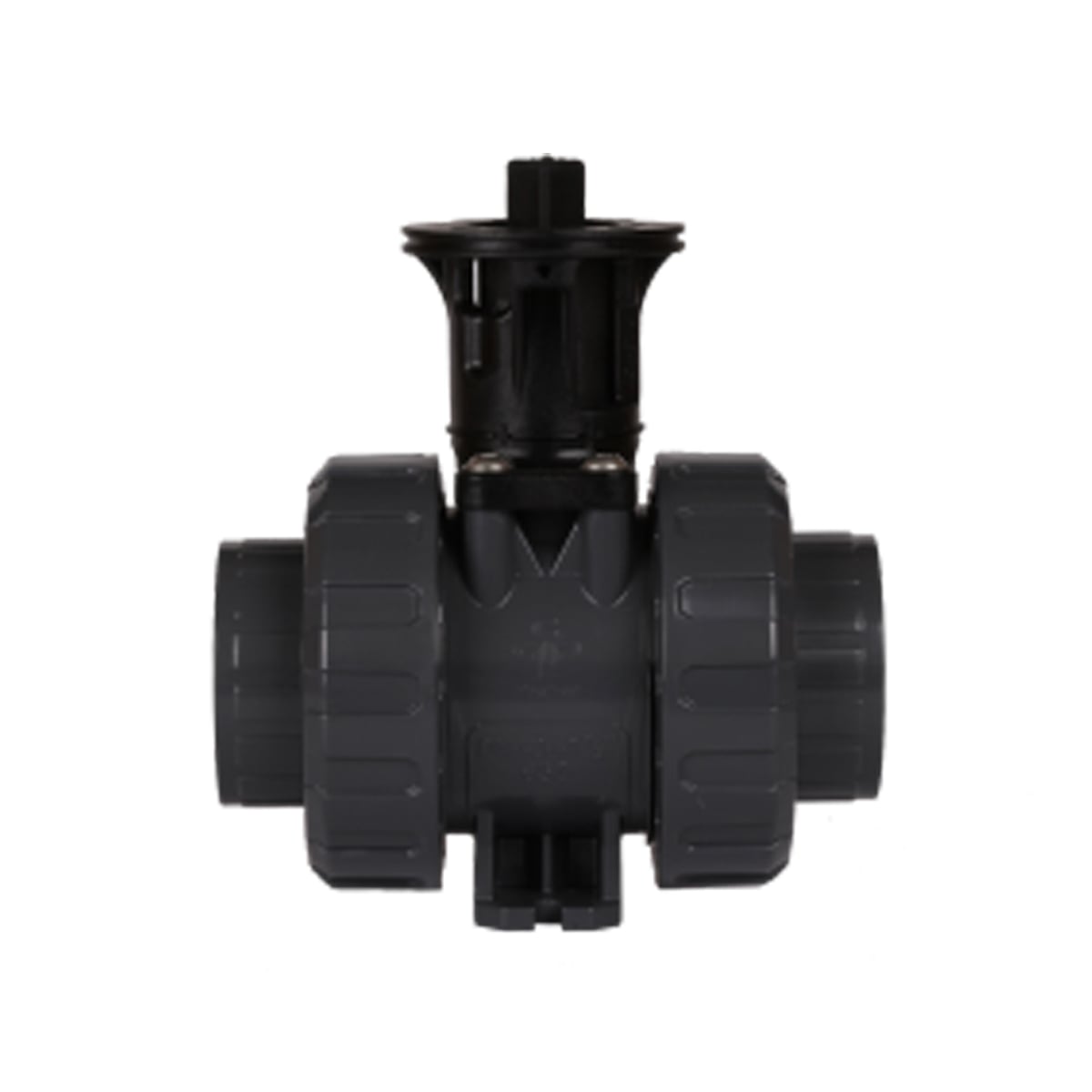 2-Way Ball Valve M1 with adapter set for actuator ISO5211 