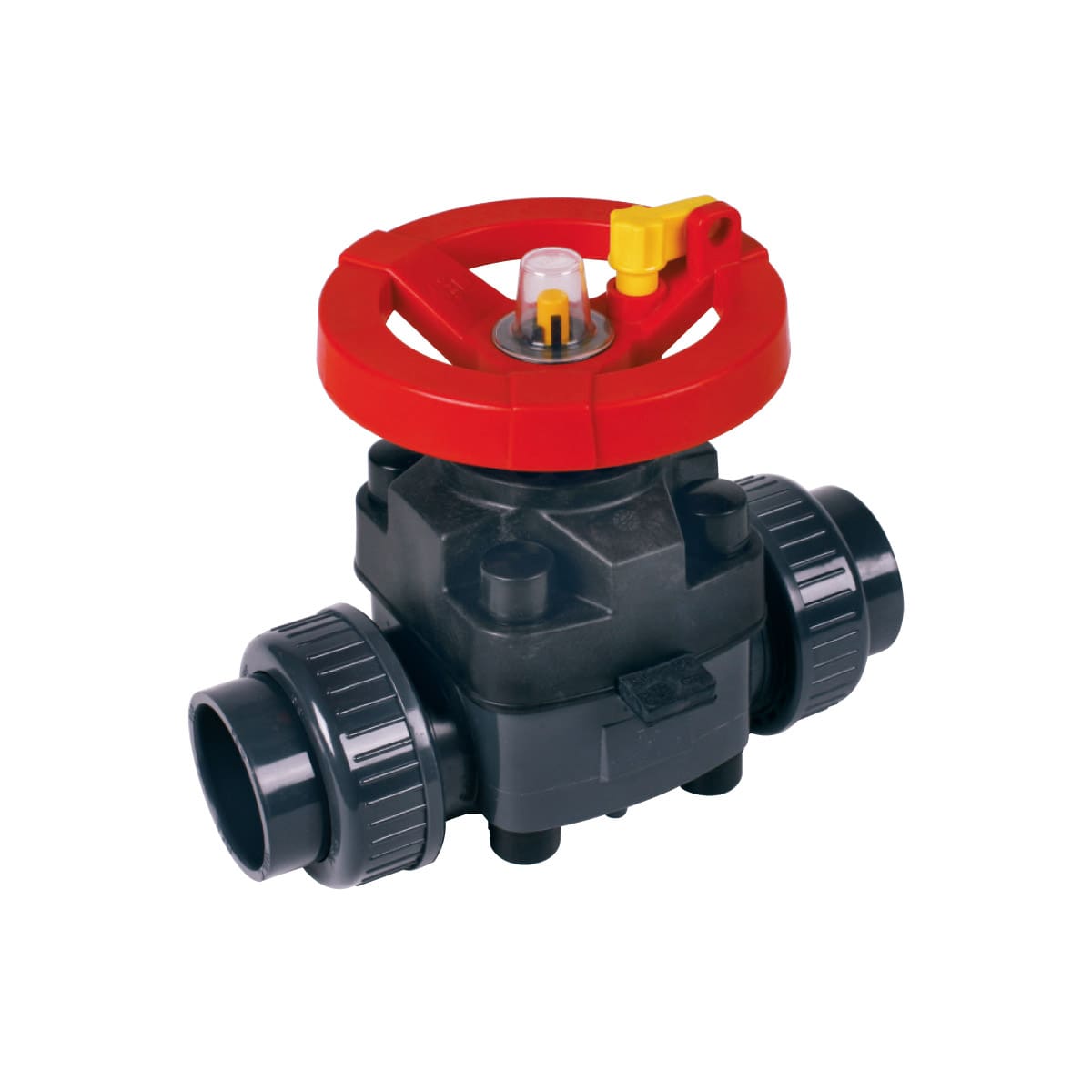 Diaphragm Valve T4, operated dircetly pneumatically FPM 