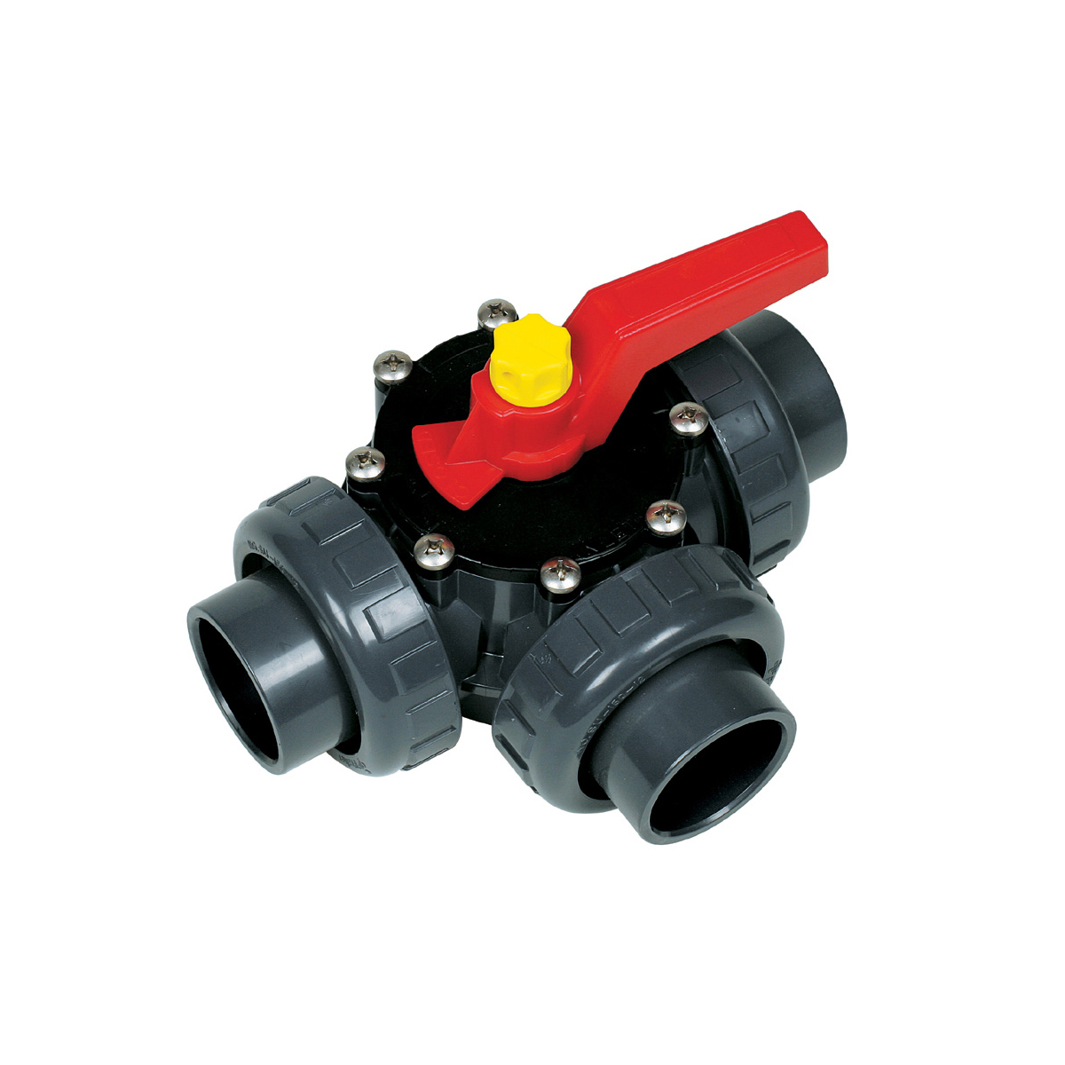 3-Way Gate Valve with union, radial removable 