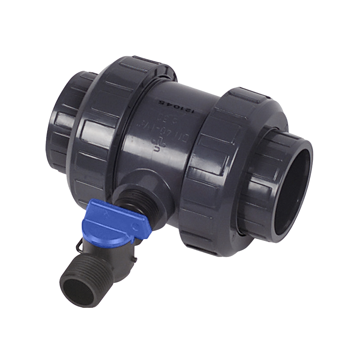 Cone Check Valve S6 with R 3/4" connection, DN32 PVC grey PVCu solvent socket ends d40 metric PN16 EPDM Cone Check Valve S6 with R 3/4" connection, DN32 PVC grey PVCu solvent socket ends d40 metric PN16 EPDM