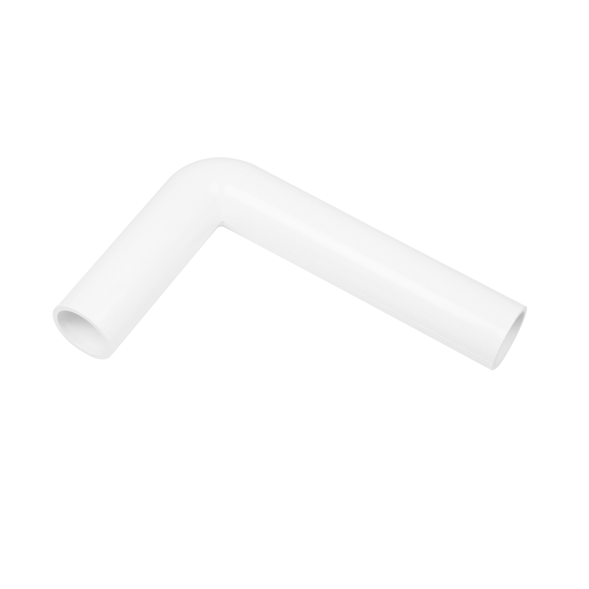 Pipe elbow D50 PVC grey 245 x 158 mm Pipe elbow D50 PVC grey 245 x 158 mm