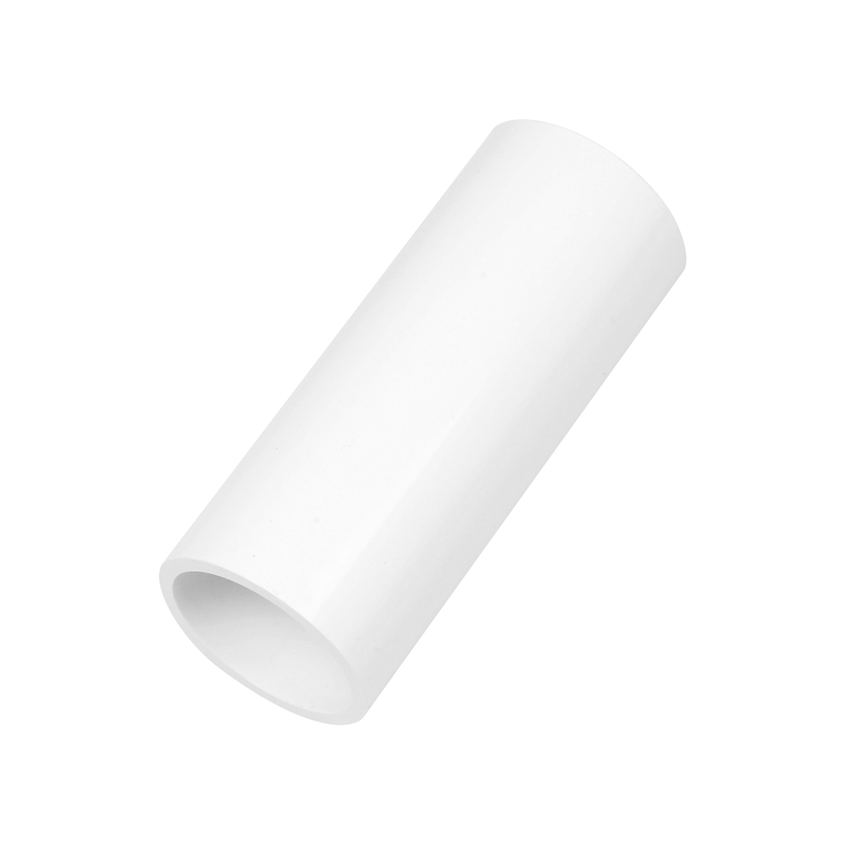 Anschlußstück d63 PVC weiss 73mm Anschlußstück d63 PVC weiss 73mm