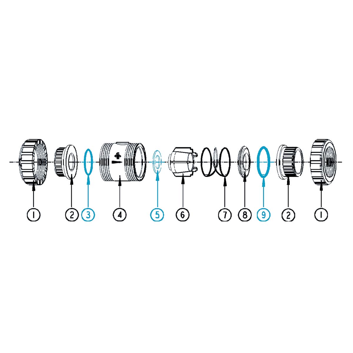 Spare Parts Cone Check Valve S4 DN 25 