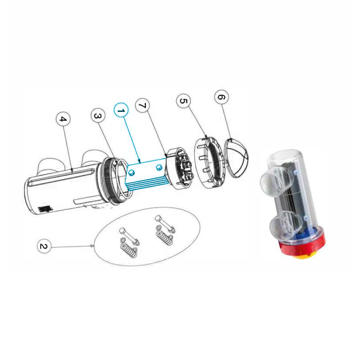 Self-cleaning elektrode for TECNO units 7g R-458 Self-cleaning elektrode for TECNO units 7g R-458