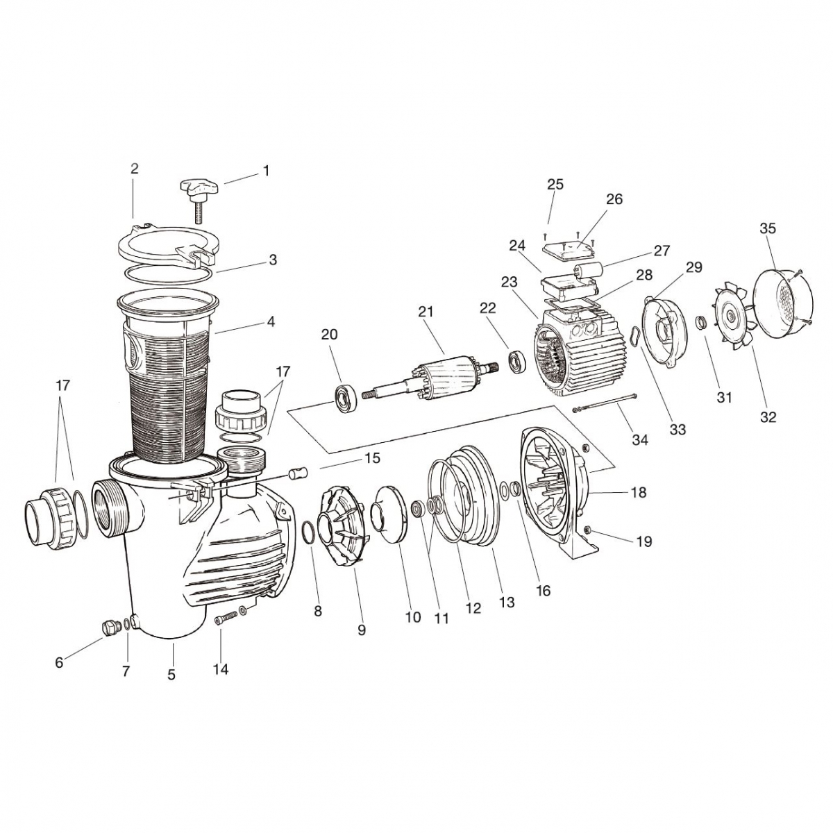 Pumpenanschlussset Serie M bestehend aus 2x Muffe, 2x Mutter, 2x O-Ring Pumpenanschlussset Serie M bestehend aus 2x Muffe, 2x Mutter, 2x O-Ring