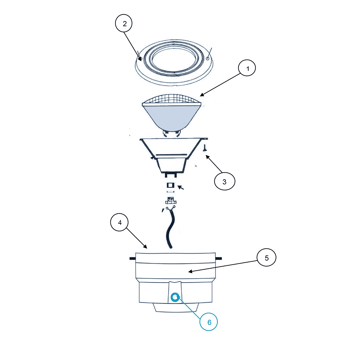 Screw connection with gasket Screw connection with gasket