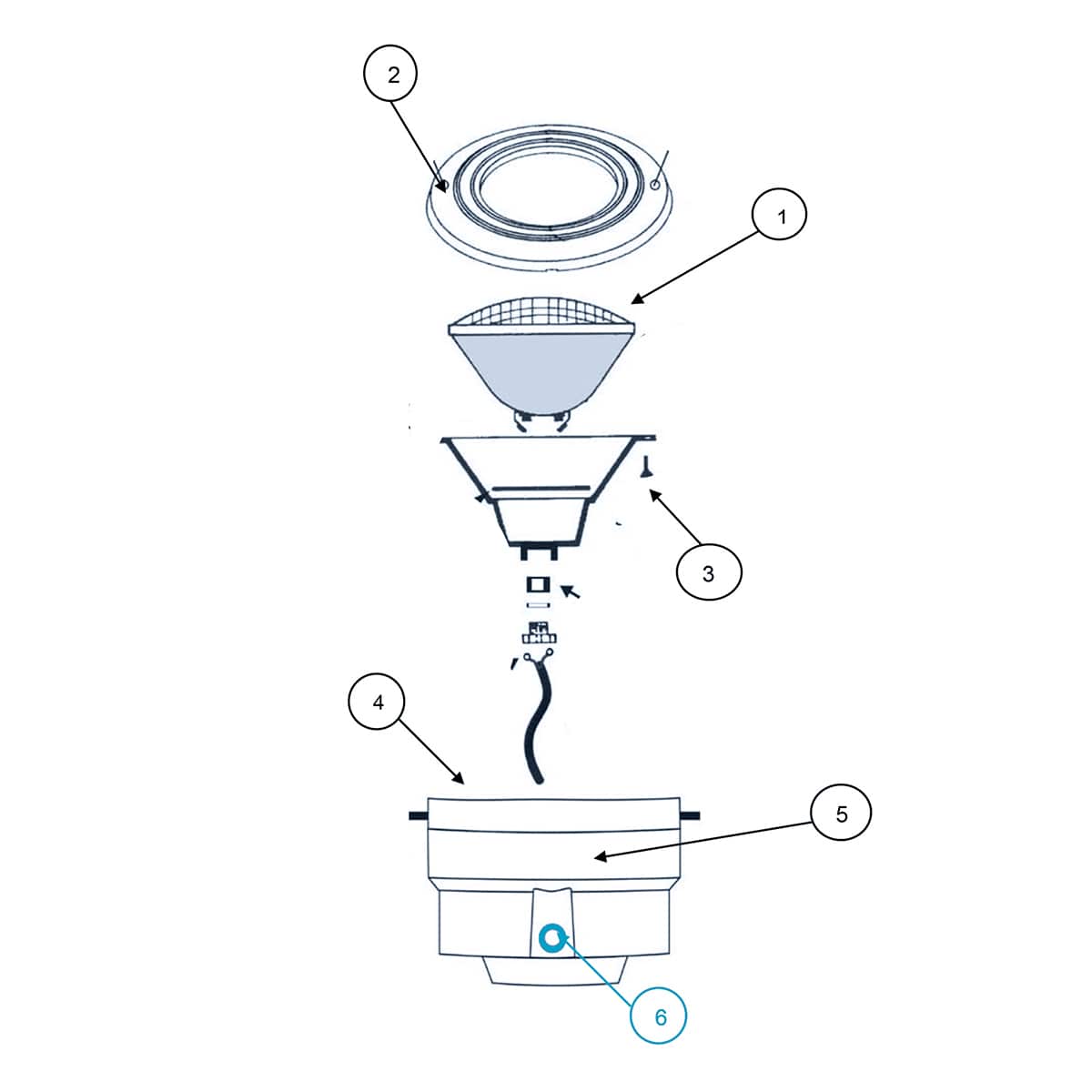 Screw connection with gasket Screw connection with gasket