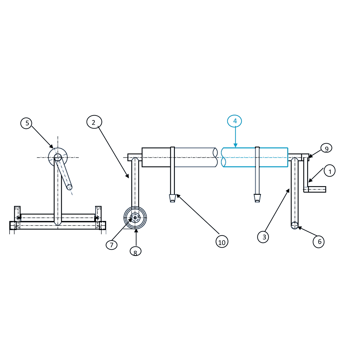 telescope 2,6 - 4,3 (5 complete) pipe telescope 2,6 - 4,3 (5 complete) pipe