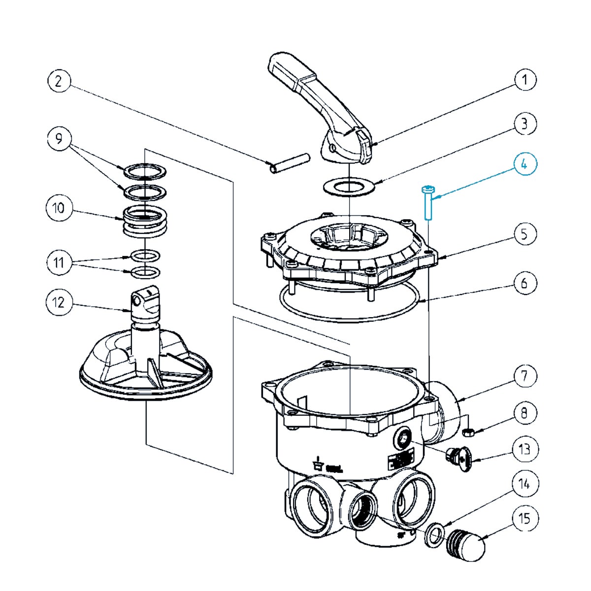 Screw M6 A2 Screw M6 A2