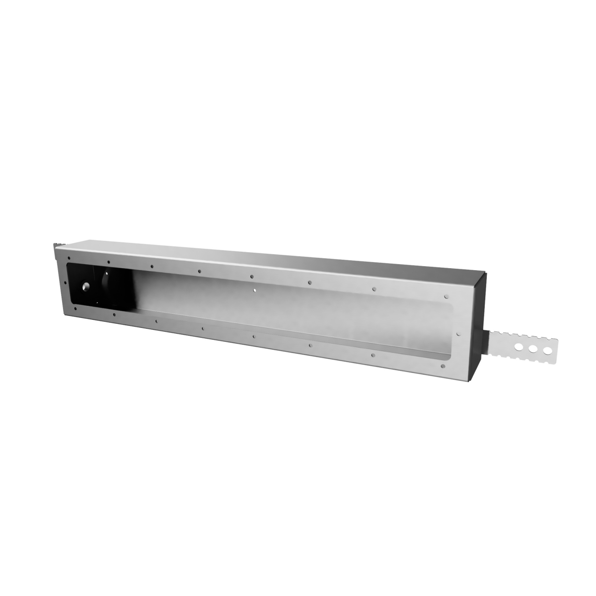 Ocean® wall conduit for under water light „Rectangular“, incl. fastening tabs for easy installation Ocean® wall conduit for under water light „Rectangular“, incl. fastening tabs for easy installation