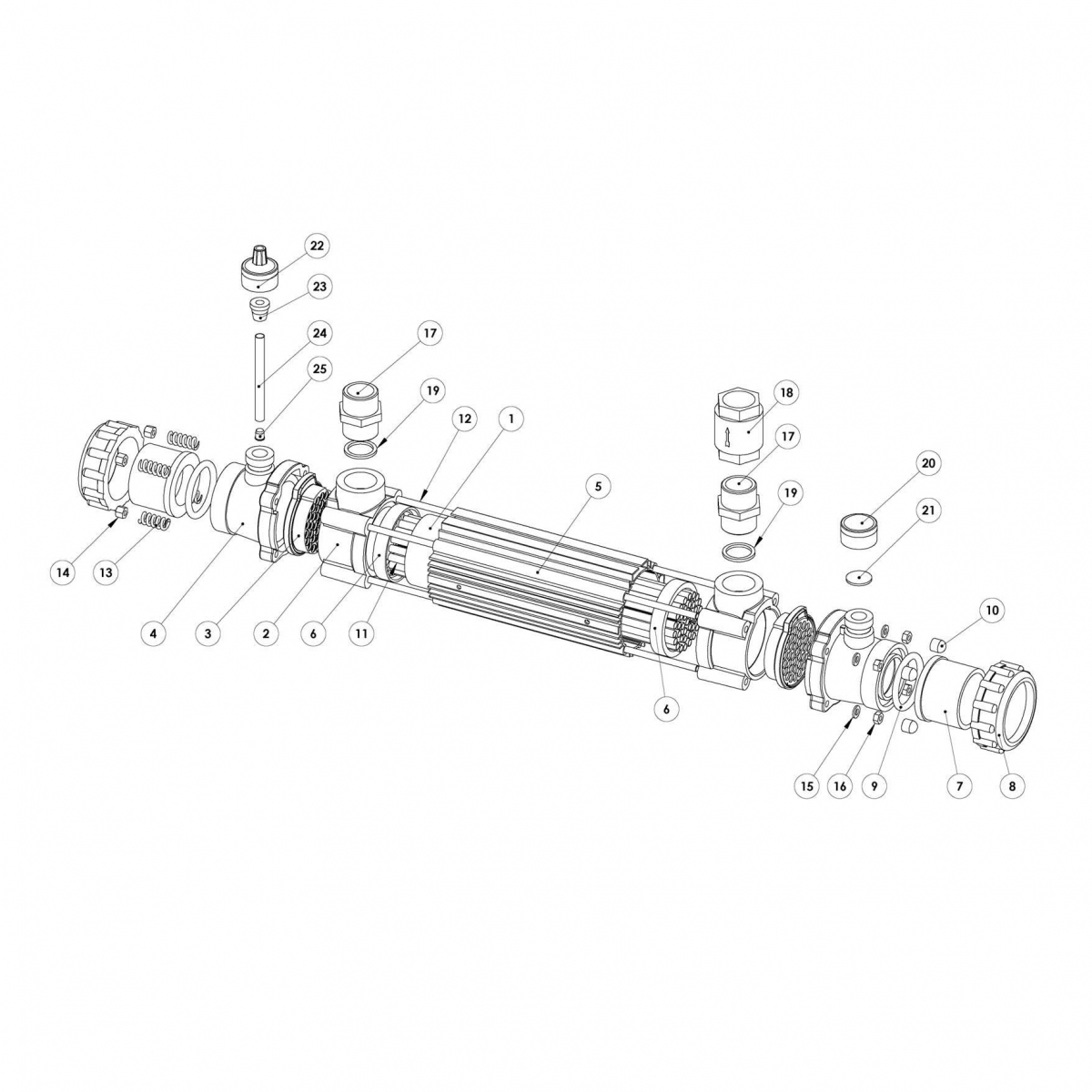 Spare Parts for all Heat Exchanger 