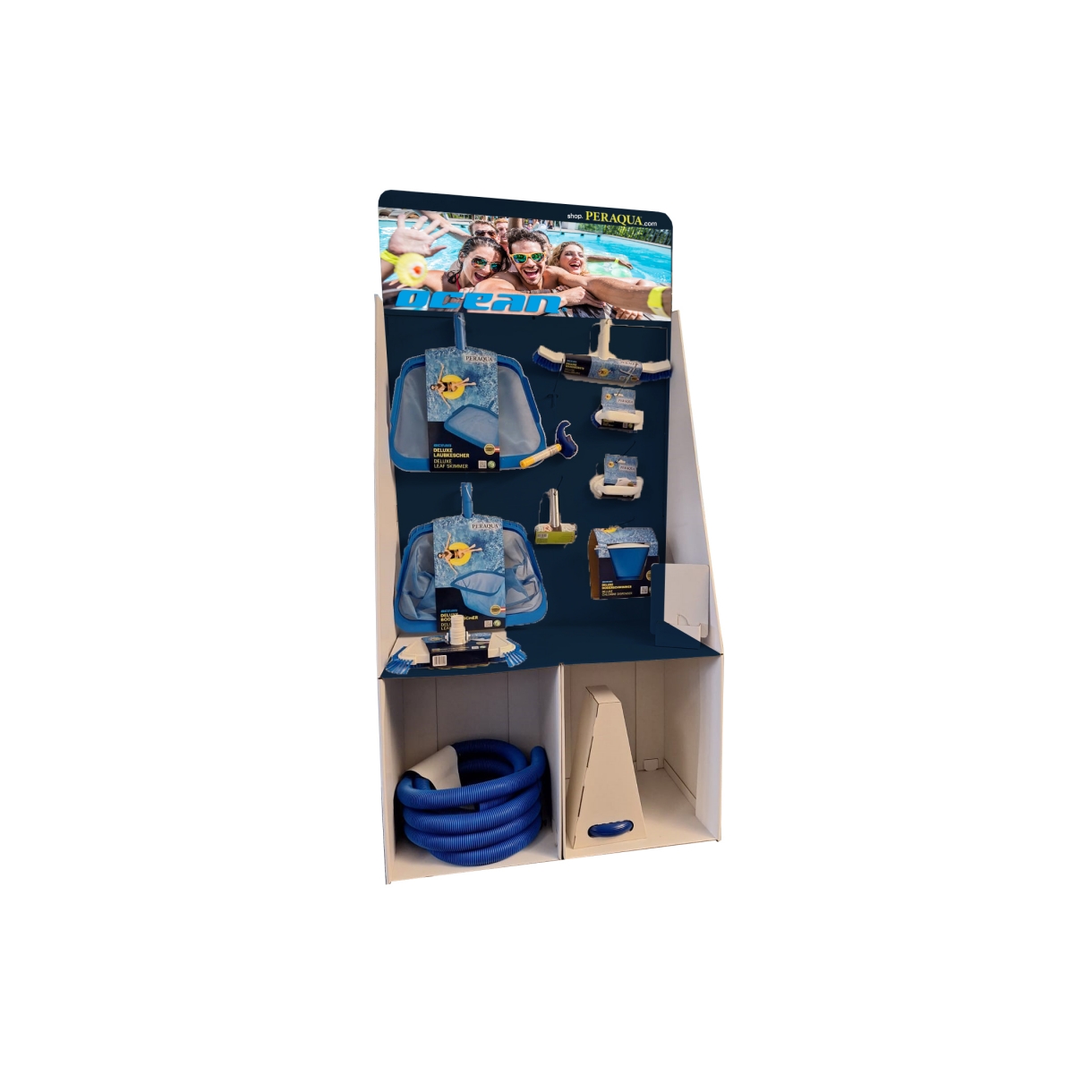 Ocean® sales display for cleaning accessories Ocean® sales display for cleaning accessories