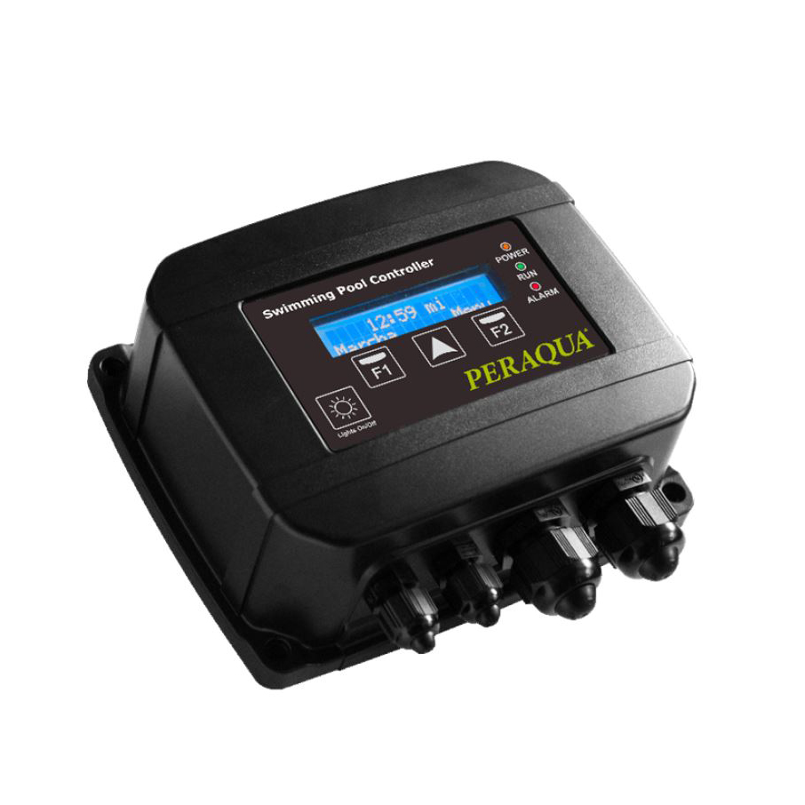 Ocean® pool pump control ECO, 3-stage speed control, 4 daily filter cleaning programs, NTC temperature sensor Ocean® pool pump control ECO, 3-stage speed control, 4 daily filter cleaning programs, NTC temperature sensor