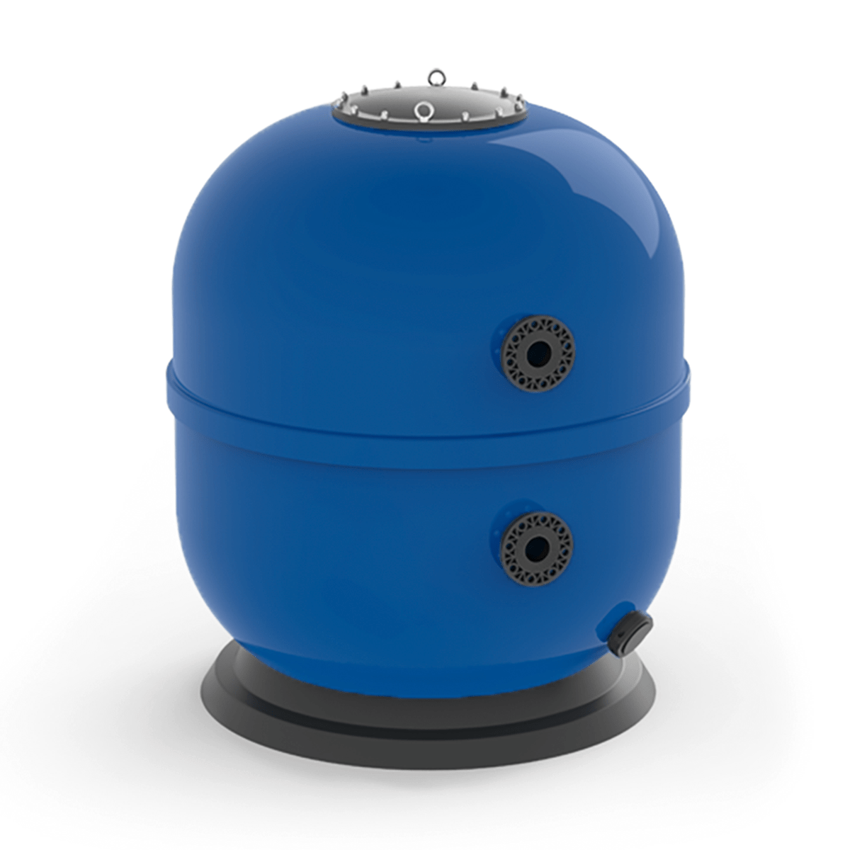 Polyester filter, d2000, D160 connection, filter star, laminated, flange cover Polyester filter, d2000, D160 connection, filter star, laminated, flange cover