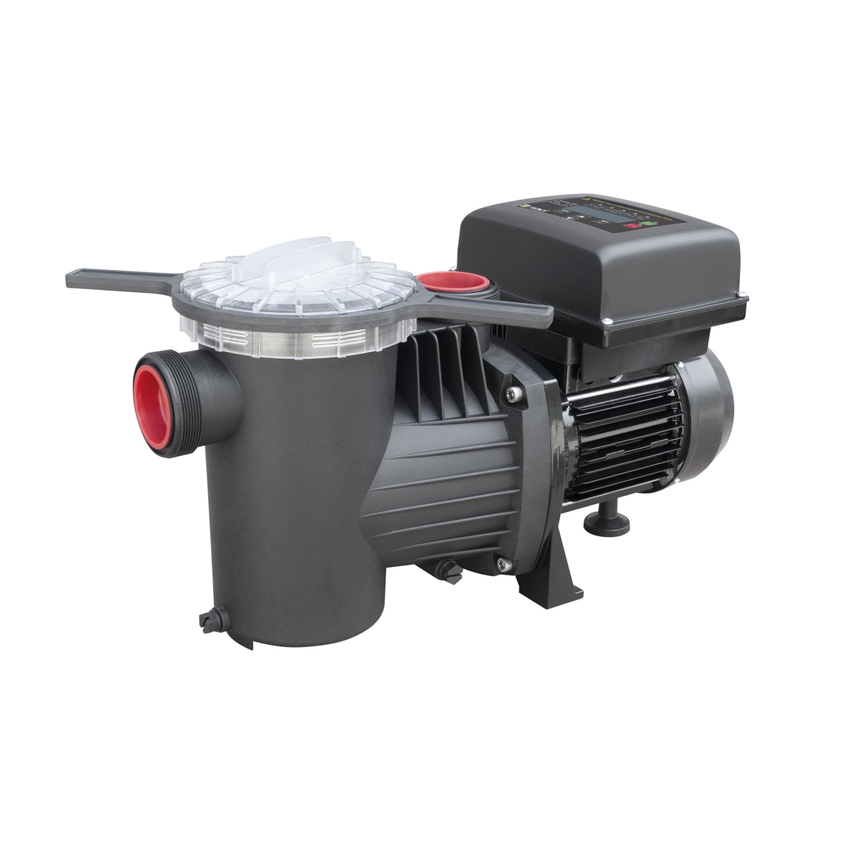 Smart Poolpumpe e-Winner 300 VSP, 2,2 kW, bis 29 m³/h, 230 V, großer Vorfilter, Salzelektrolyse geeignet, IP55 Smart Poolpumpe e-Winner 300 VSP, 2,2 kW, bis 29 m³/h, 230 V, großer Vorfilter, Salzelektrolyse geeignet, IP55