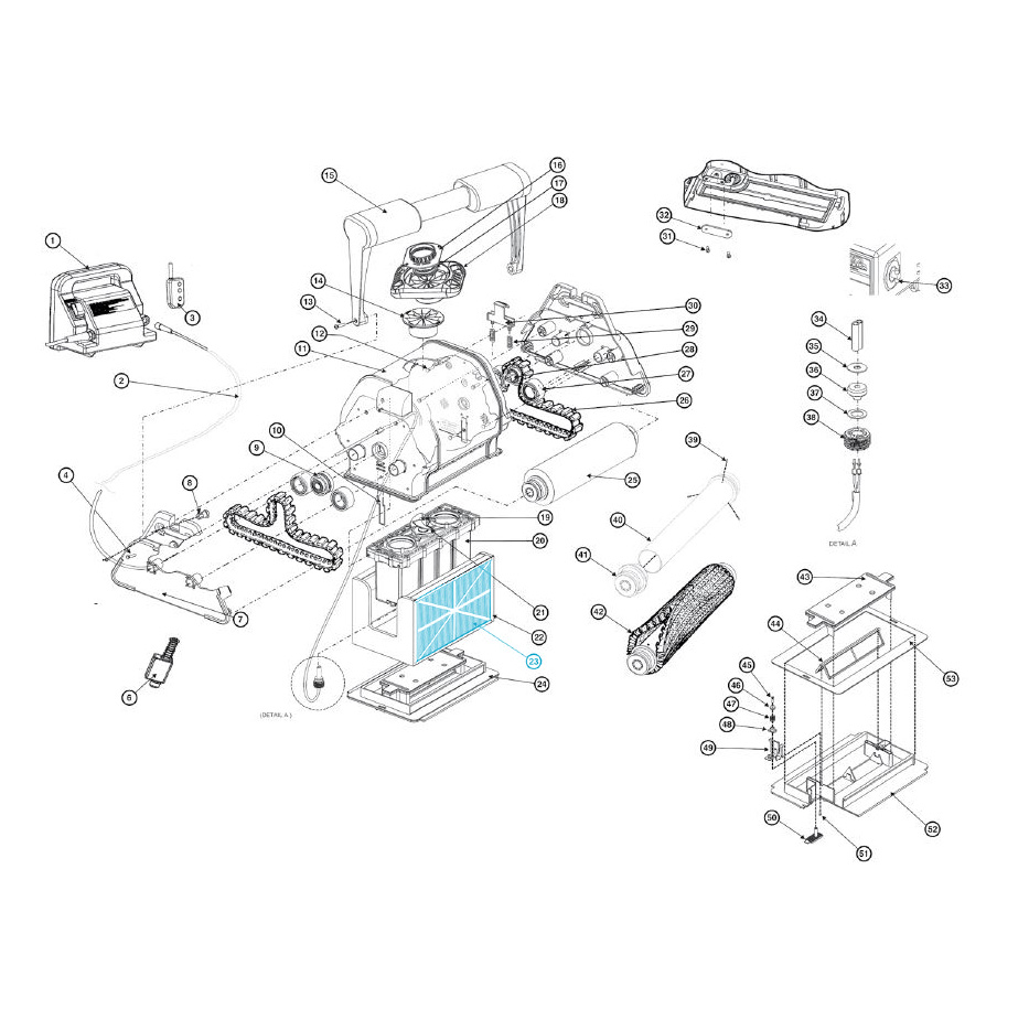 Replacment cartdrige for TS, rough, for initial cleaning and bigger dirt particles Replacment cartdrige for TS, rough, for initial cleaning and bigger dirt particles