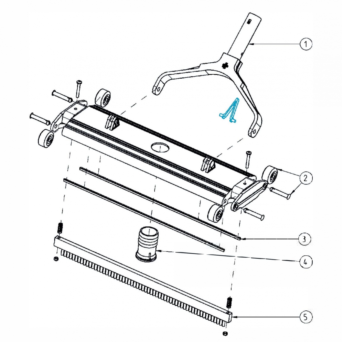 Plastik Clip for handle for 75587+75588 Plastik Clip for handle for 75587+75588