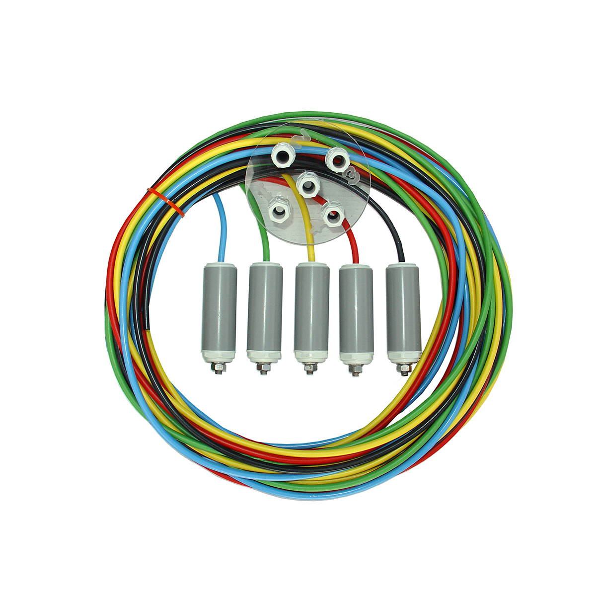 Sensor set for iQntrol-N2 with 5 V4A sensors 5m each and special cable (colored, ozone resistant) Sensor set for iQntrol-N2 with 5 V4A sensors 5m each and special cable (colored, ozone resistant)