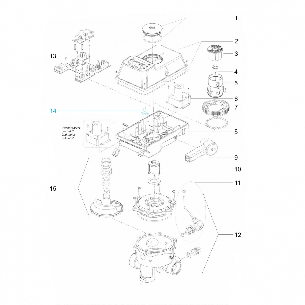 Spare part kit for Aquastar Control - pump limit switch 6V DC motor Spare part kit for Aquastar Control - pump limit switch 6V DC motor