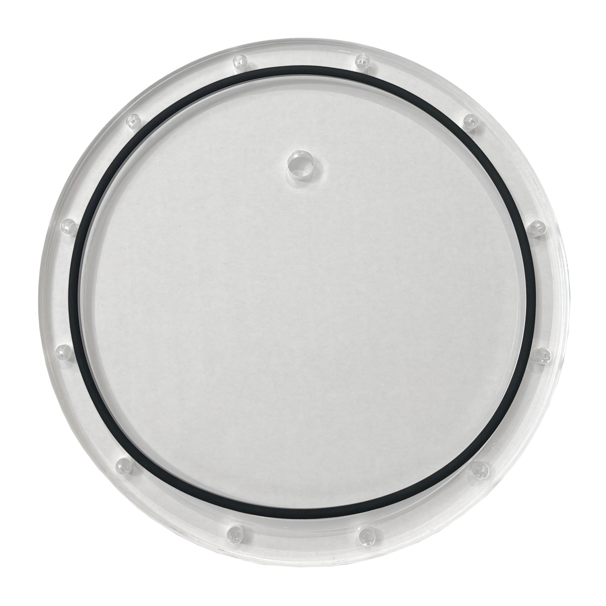 Flanschdeckel, transparent, für Polyester Filter Bregenz 3 Pro Flanschdeckel, transparent, für Polyester Filter Bregenz 3 Pro