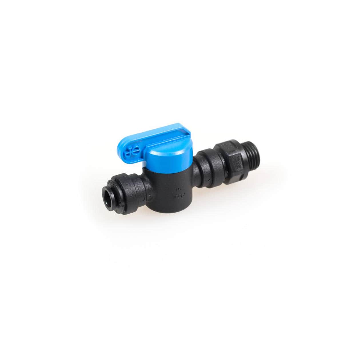 Aseko Entnahmekugelhahn mit 1/4" Außengewindeanschluss und 6,35 mm Schlauchanschluss Aseko Entnahmekugelhahn mit 1/4" Außengewindeanschluss und 6,35 mm Schlauchanschluss